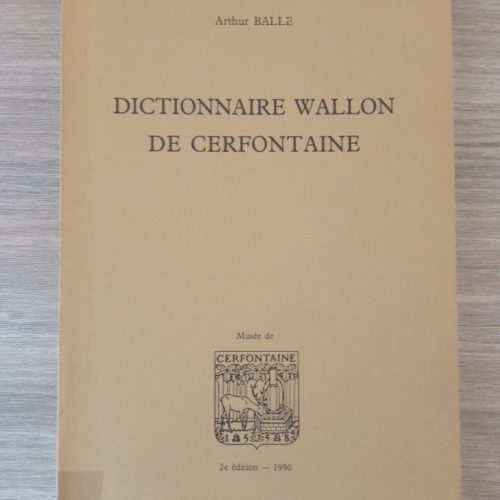 Dictionnaire Wallon de Cerfontaine